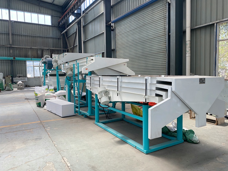 Complete set of Coix Seeds Dehulling Machine