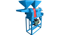 Corn Hulling and Grinding Machine
